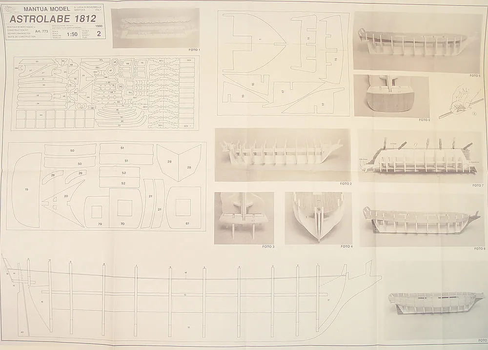 Чертеж корабля Astrolabe Чертеж корабля Astrolabe