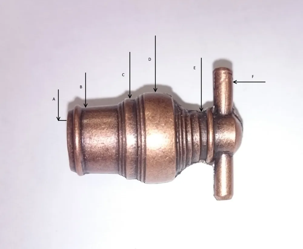 Мортира, под бронзу, 25 мм Мортира, под бронзу, 25 мм