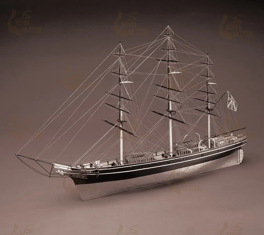Чертеж клипера Cutty Sark Чертеж клипера Cutty Sark