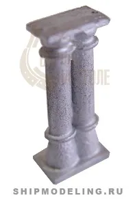 Колонна металл 24 мм, 2 шт