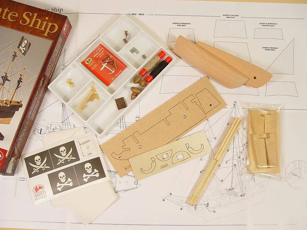 модель корабля Pirate ship (Пиратский корабль) модель корабля Pirate ship (Пиратский корабль)