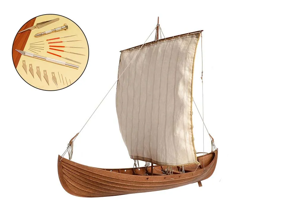 Славянская ладья Белый конь + (Стартовый набор инструментов) Славянская ладья Белый конь + (Стартовый набор инструментов)