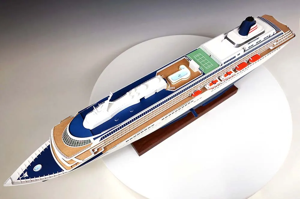 сборная модель корабля Asuka II сборная модель корабля Asuka II