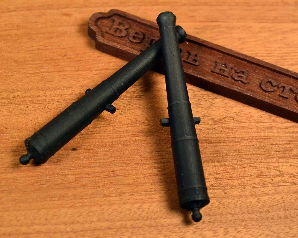 Ствол пушки Франция, 8 фунтов, масштаб 1:48, длина 61 мм, 2 шт Ствол пушки Франция, 8 фунтов, масштаб 1:48, длина 61 мм, 2 шт