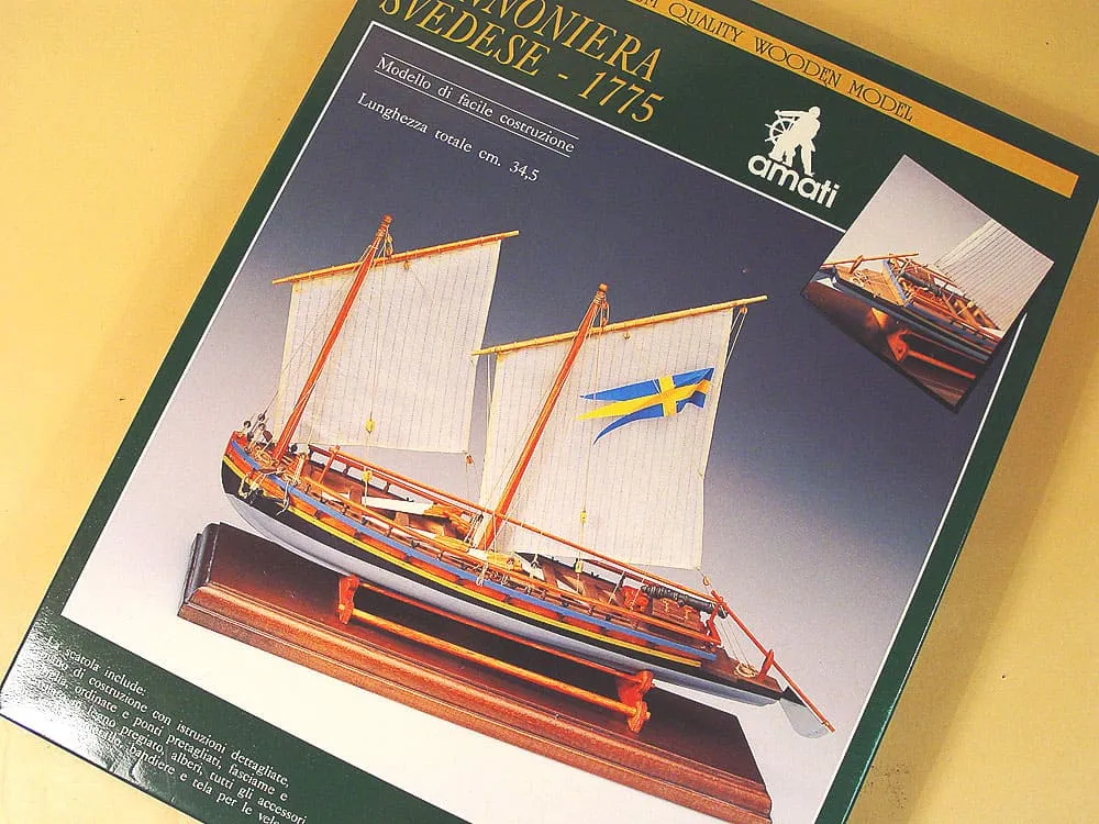 модель корабля Cannoniera svedese 1775