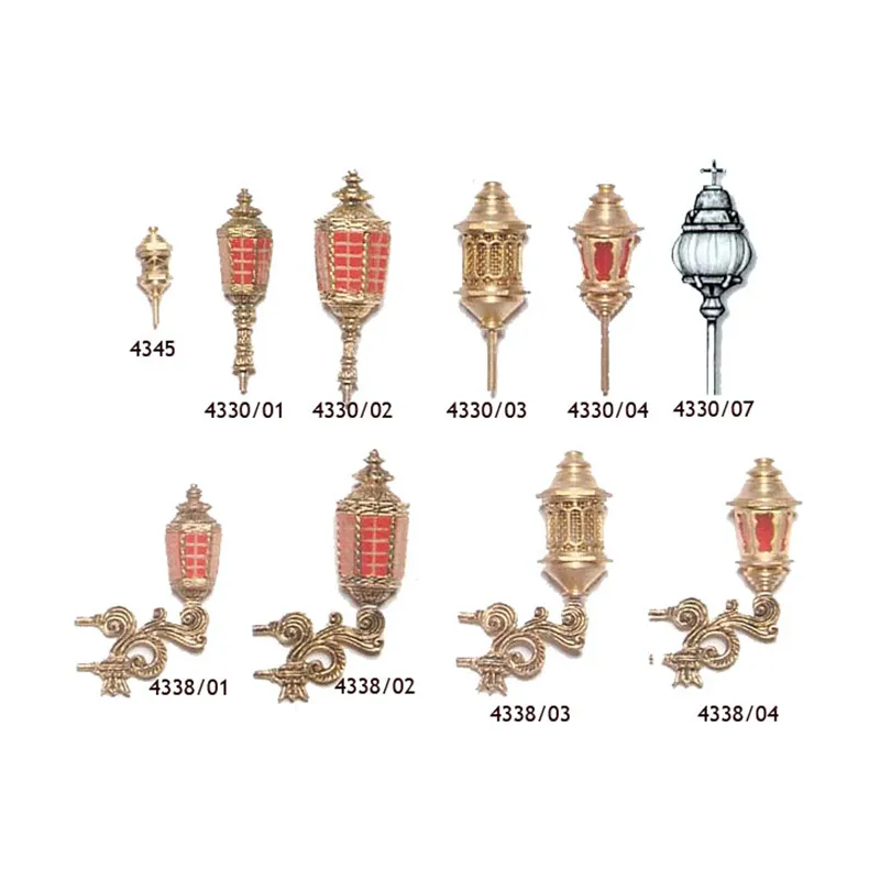 Кормовой фонарь, латунь и пластик, 30мм