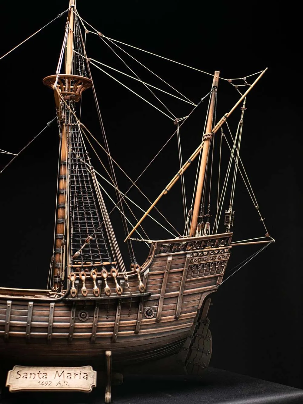 Santa Maria + паруса, подставка и стапель Santa Maria + паруса, подставка и стапель