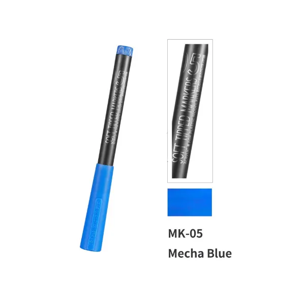 Маркер для пластика, синий