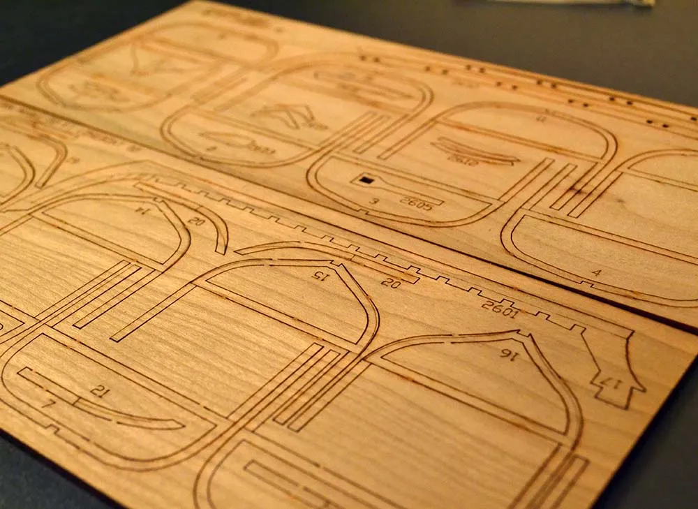 модель корабля для сборки Барказ 22 фута для HMS Druid модель корабля для сборки Барказ 22 фута для HMS Druid