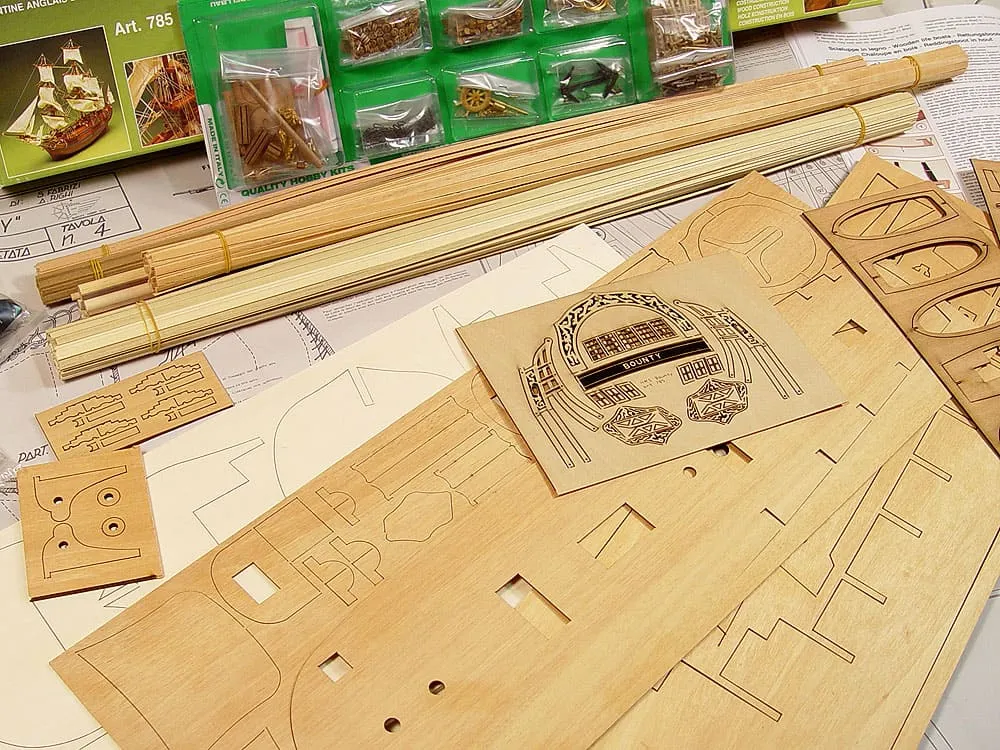 Модель корабля своими руками HMS Bounty (Mantua) Модель корабля своими руками HMS Bounty (Mantua)