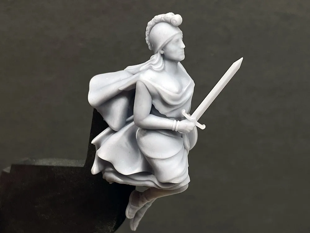 Носовая фигура Богиня Афина, пластик, 50 мм