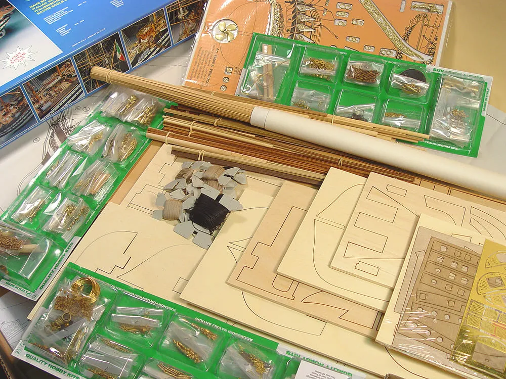 Модель корабля своими руками Amerigo Vespucci