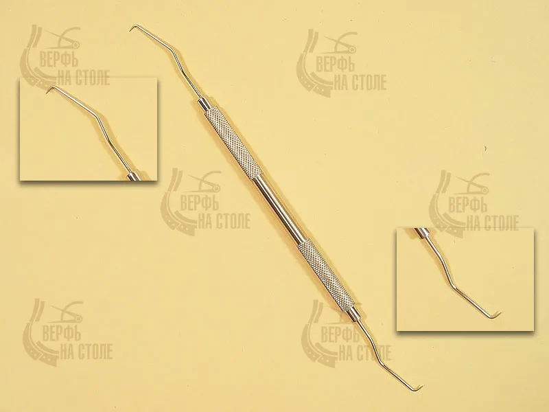 Двухсторонний изогнутый крюк, 180 мм