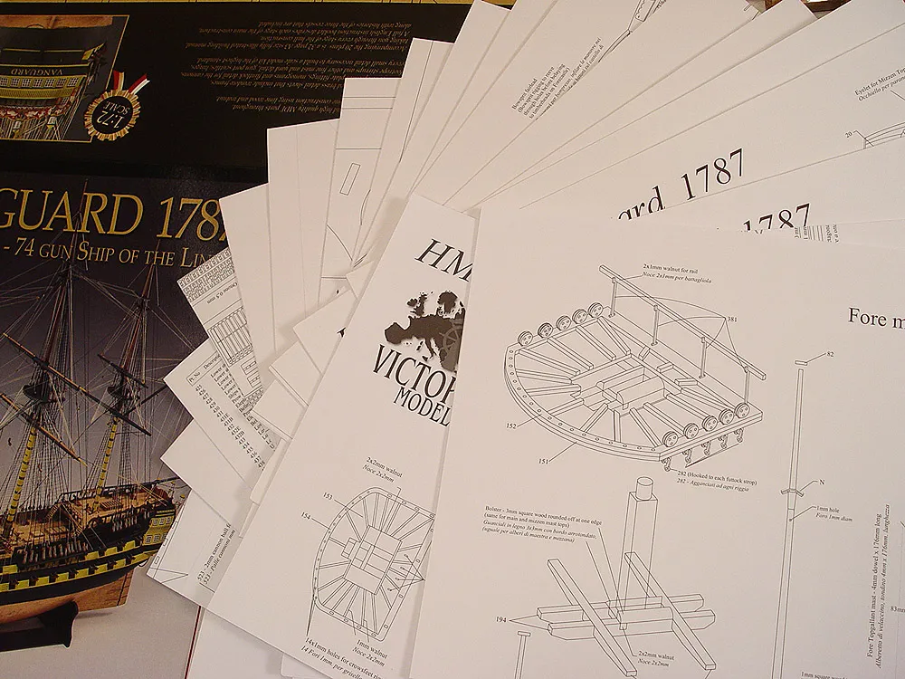 HMS Vanguard (Флагман адмирала Нельсона) + (Стартовый набор инструментов) HMS Vanguard (Флагман адмирала Нельсона) + (Стартовый набор инструментов)