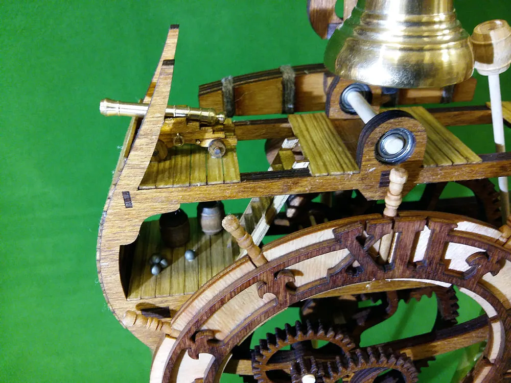 Морские деревянные часы, набор для сборки Морские деревянные часы, набор для сборки