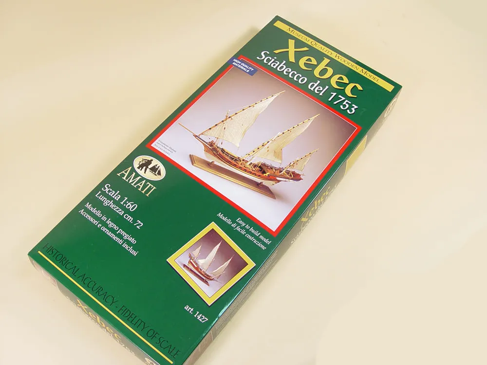 модель корабля Xebec модель корабля Xebec