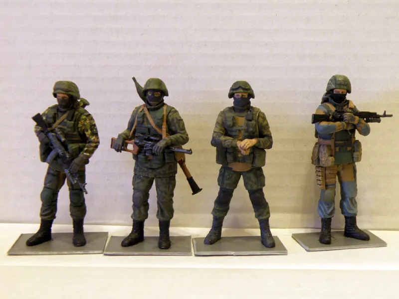 Современная российская пехота "Вежливые люди" Современная российская пехота "Вежливые люди"