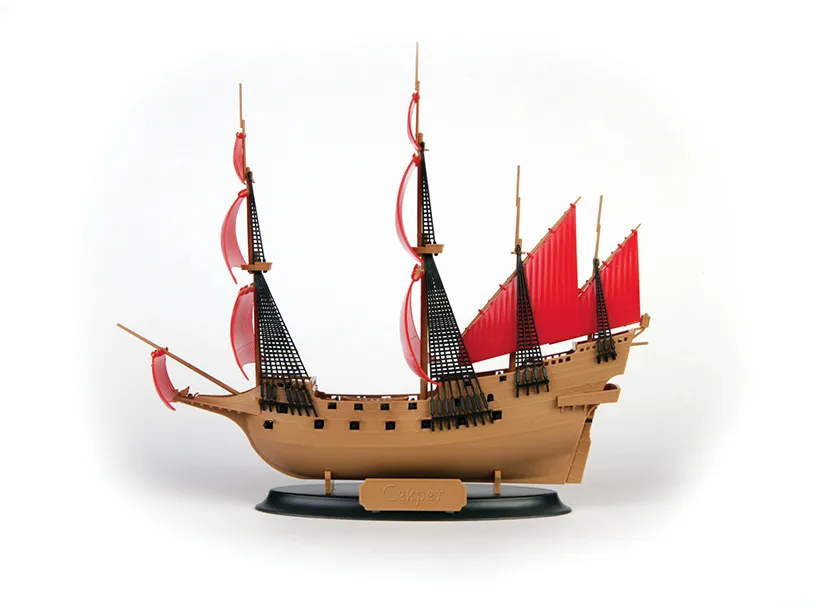 Галеон "Секрет" (сборка без клея) Галеон "Секрет" (сборка без клея)