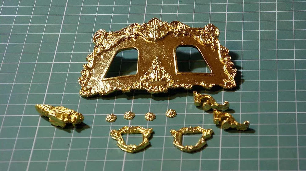 деревянная модель корабля Dolphyn