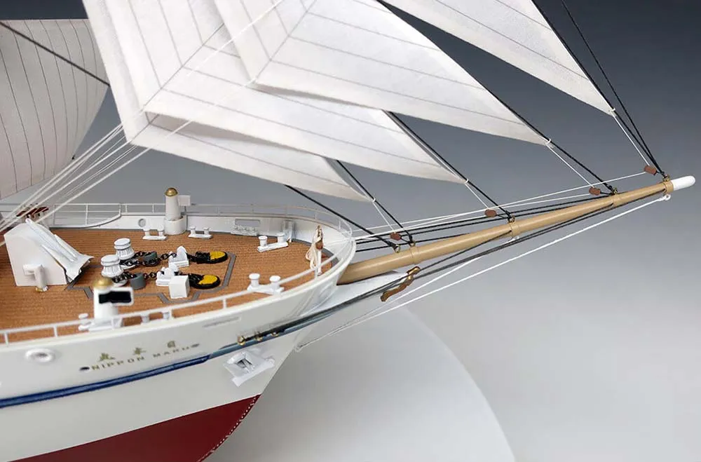 деревянная модель парусника Nippon Maru деревянная модель парусника Nippon Maru