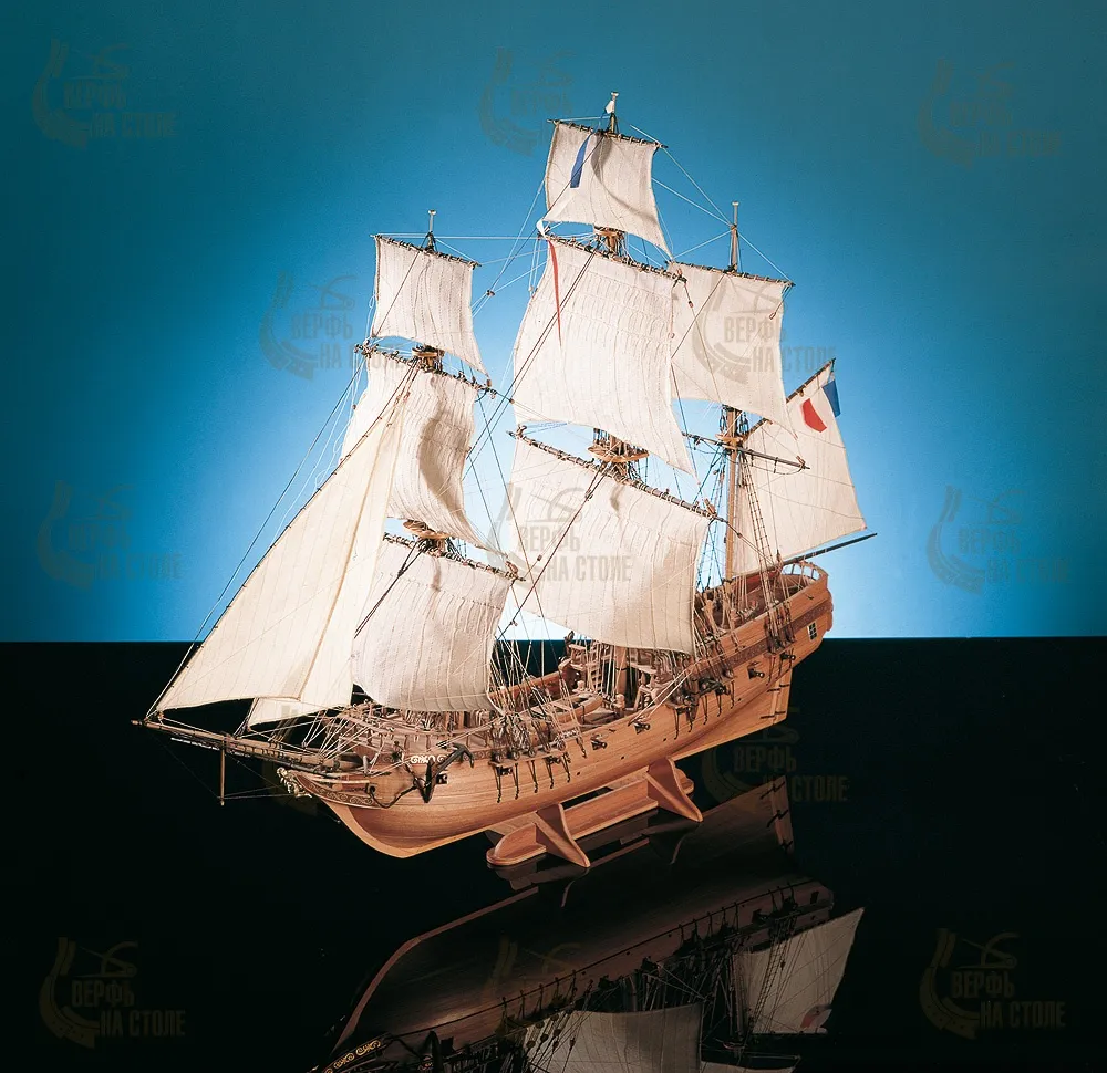 деревянная модель корабля Tonnant деревянная модель корабля Tonnant