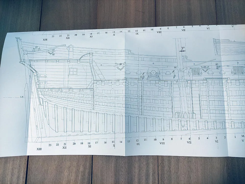 La Volage, 1693 + чертежи La Volage, 1693 + чертежи