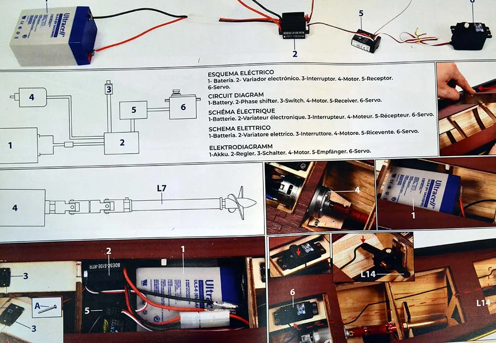 Океанский буксир Hercules + (Полный набор инструментов, клея, краски) Океанский буксир Hercules + (Полный набор инструментов, клея, краски)