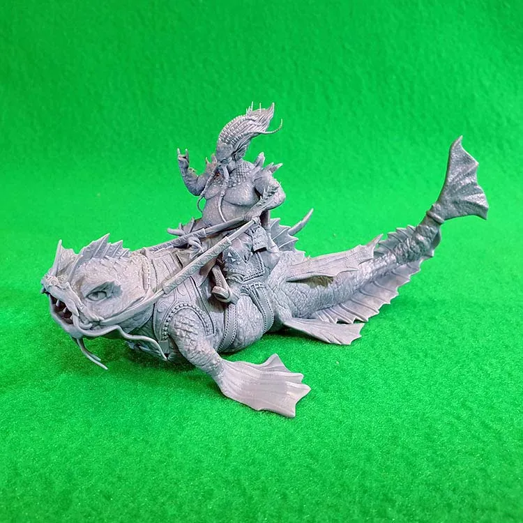 Миниатюра "Водяной на соме" Миниатюра "Водяной на соме"