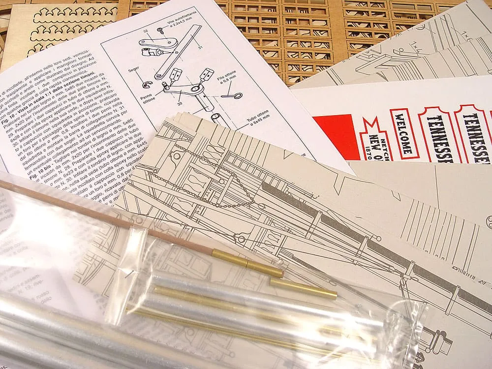 Модель парохода своими руками Mississippi Riverboat