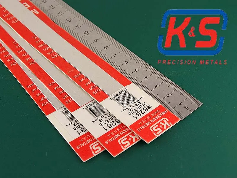 Полоска алюминиевая 12,7х0,4 мм, 1 шт