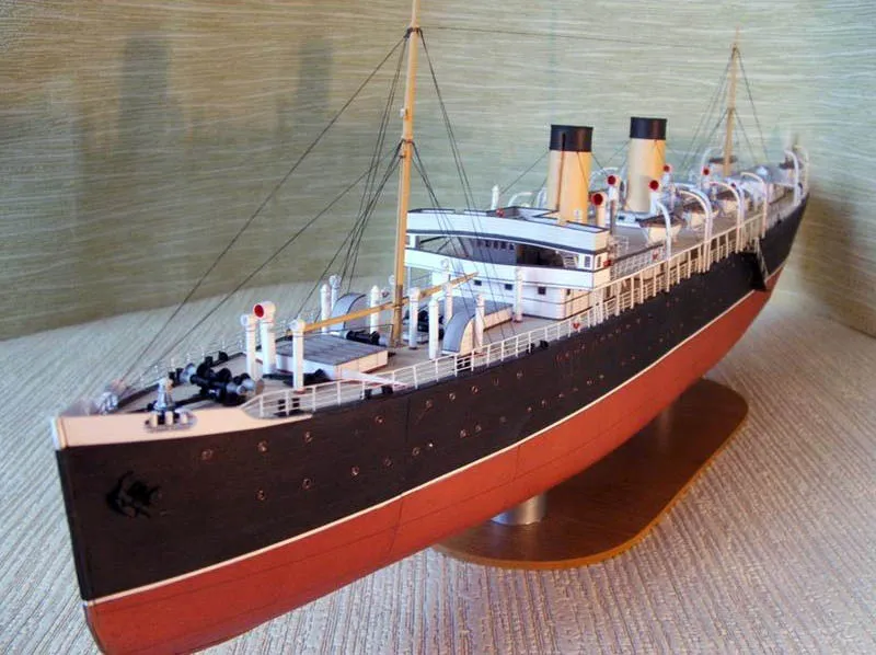 Модель из бумаги пароход "Орёл" Модель из бумаги пароход "Орёл"