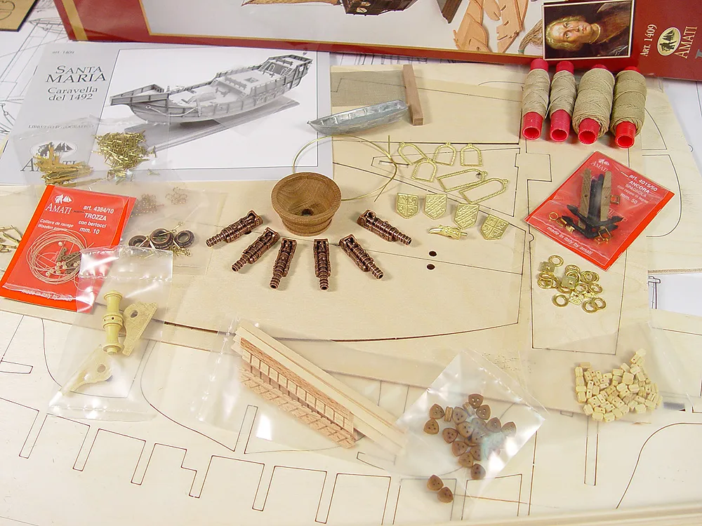 Santa Maria (Санта-Мария) + (Стартовый набор инструментов) Santa Maria (Санта-Мария) + (Стартовый набор инструментов)