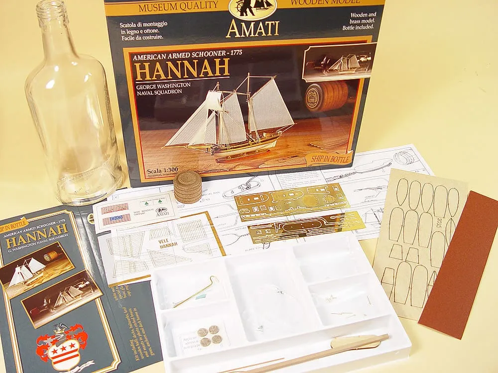 модель корабля Hannah корабль в бутылке модель корабля Hannah корабль в бутылке