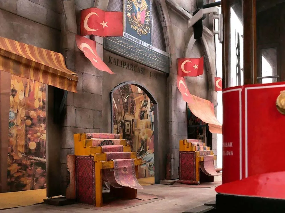 модель трамвая Диарама Стамбул модель трамвая Диарама Стамбул