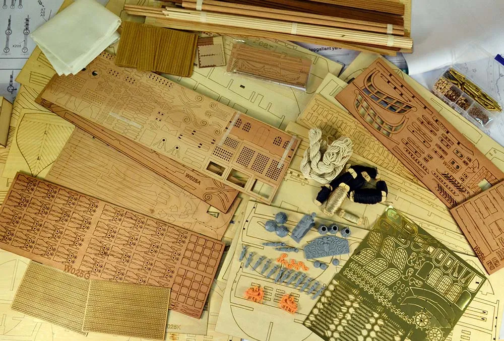 модель корабля для сборки Black Pearl (Черная Жемчужина), большая версия модель корабля для сборки Black Pearl (Черная Жемчужина), большая версия