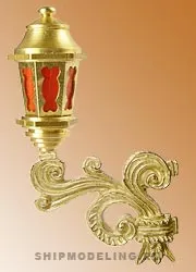 Кормовой фонарь, латунь и пластик, 25 мм