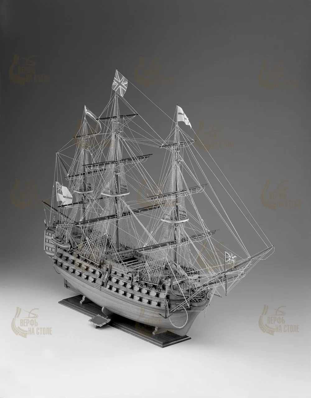 Чертеж корабля HMS Victory, масштаб 1:98 Чертеж корабля HMS Victory, масштаб 1:98