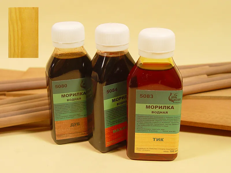 Водная морилка, тик, 100 мл