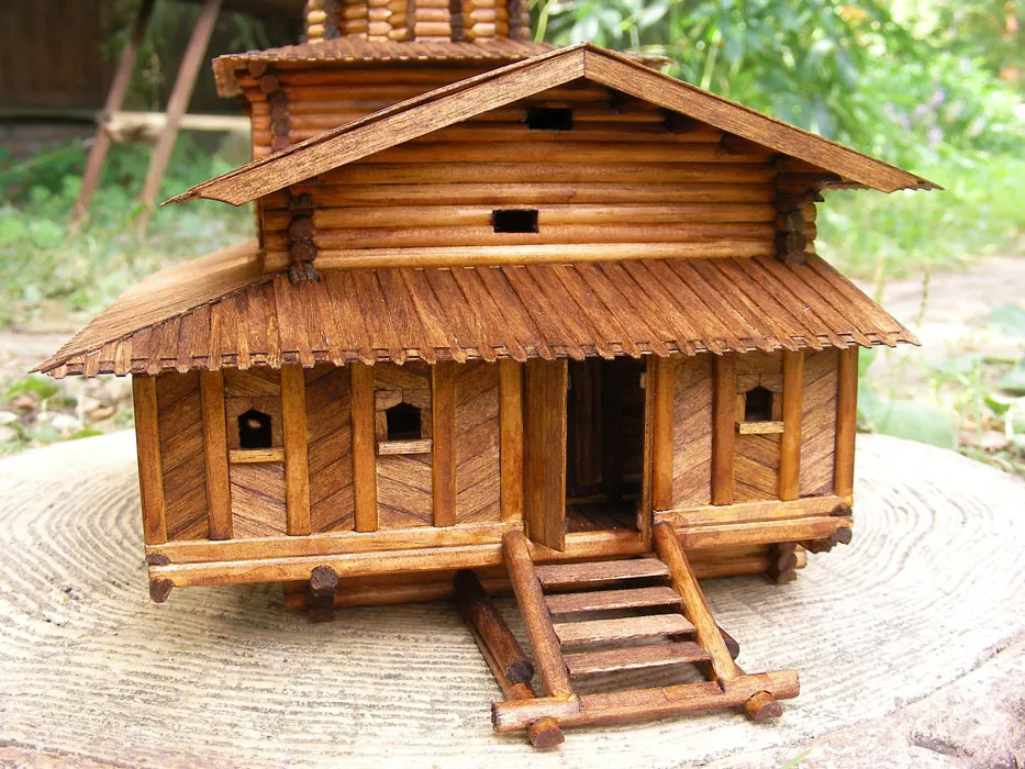 Спасская Церковь, Якутия, 3440 деталей