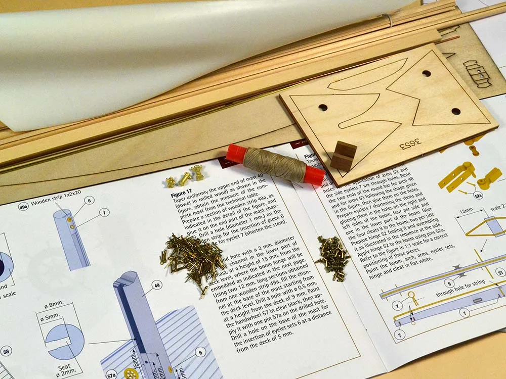 модель корабля Rainbow