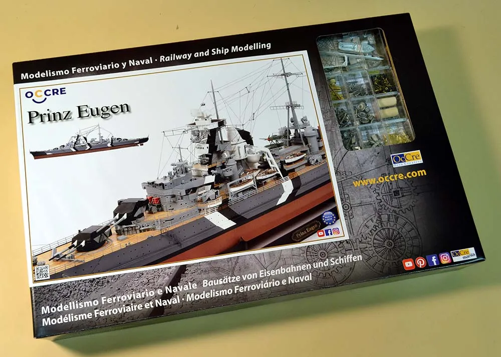 модель корабля своими руками Prinz Eugen