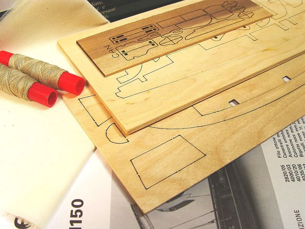 модель корабля Cannoniera svedese 1775