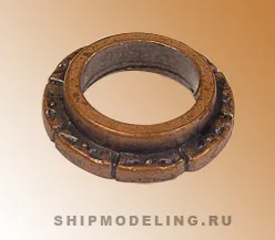 Брюканец с орнаментом, под бронзу, 12 мм