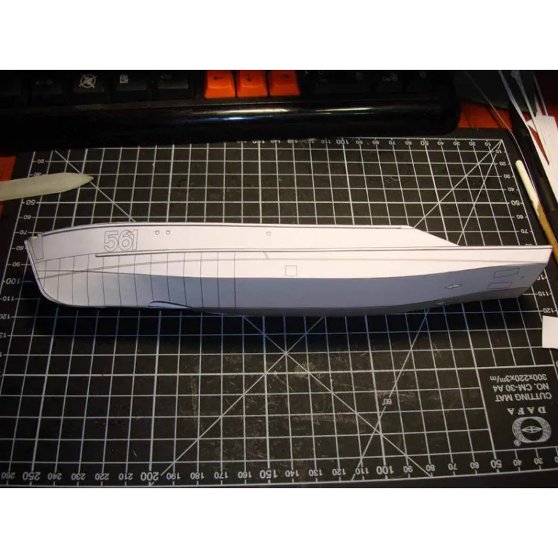 Модель из картона тральщики проекта 1265, "Мелитополь" и БТ-115