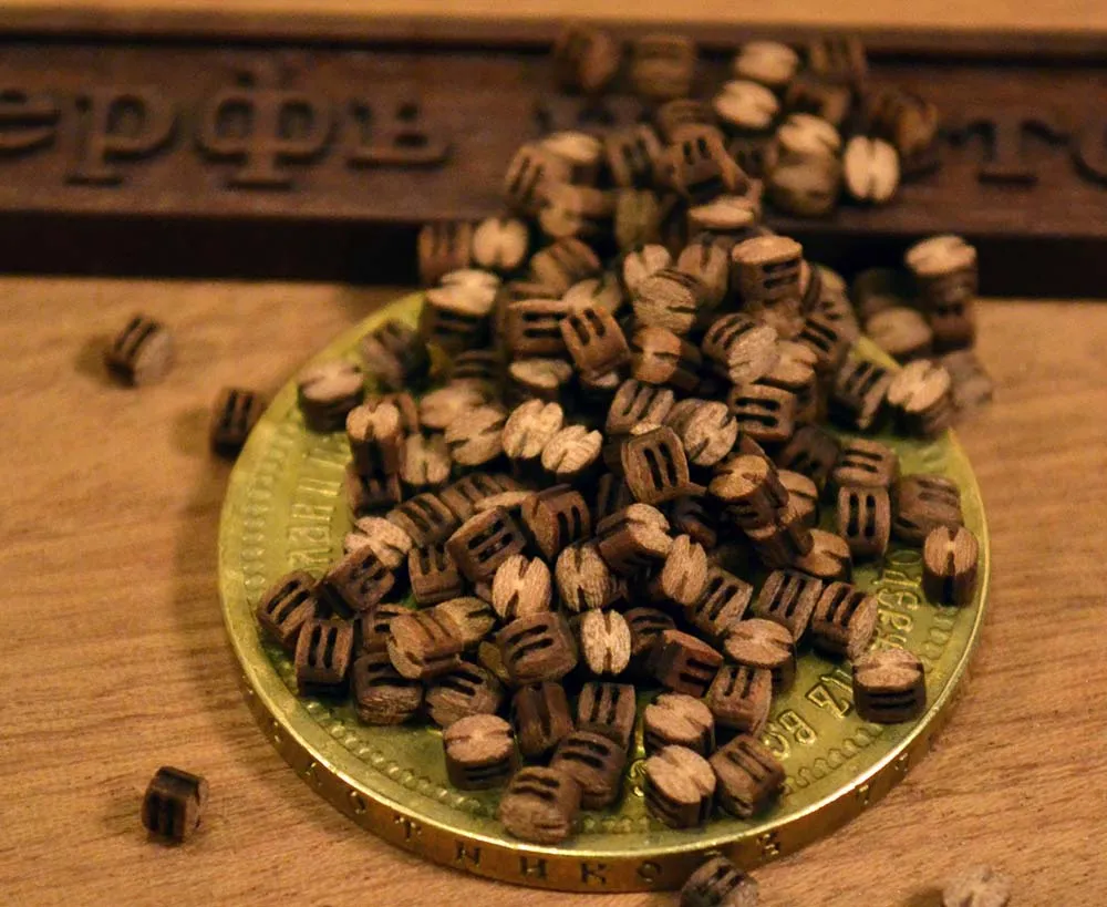 Блок, двушкивный, груша, 3 мм, 10 шт