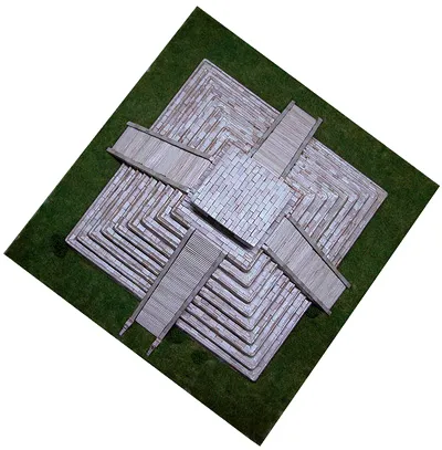 Керамический конструктор Храм Kukulcan купить