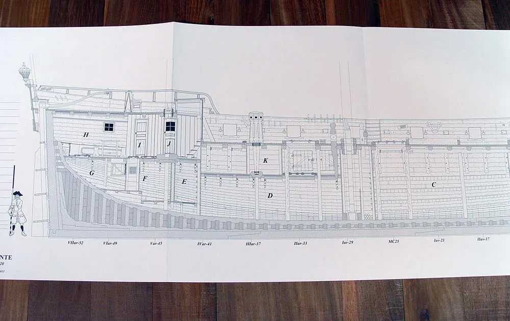 L’Amarante 1747 + чертежи