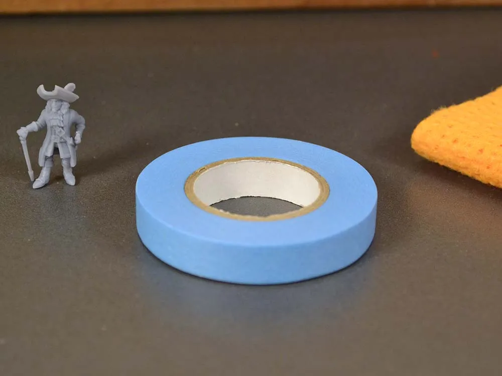 Лента маскировочная Mr Masking tape слаболипкая, 10 мм, длина 18 м