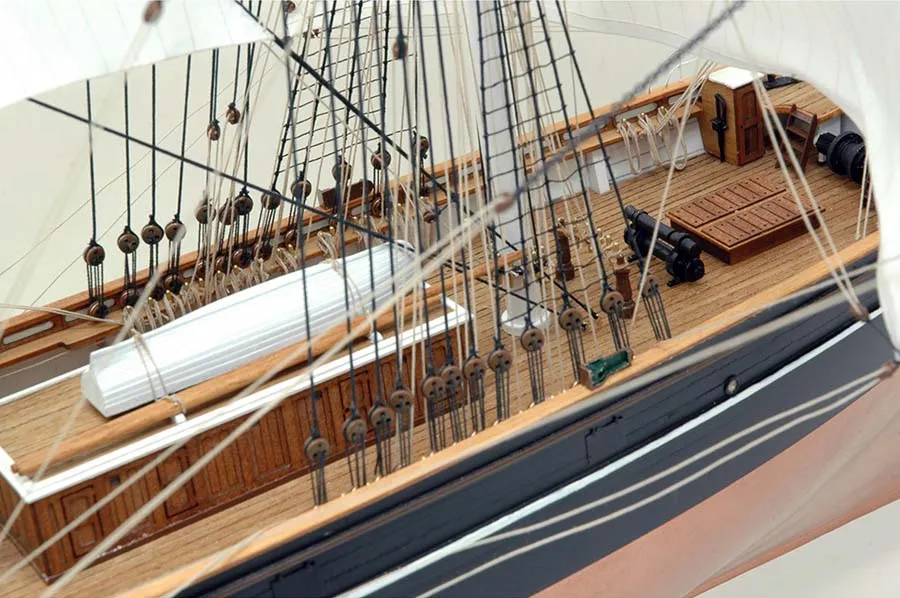 деревянная модель парусника Cutty Sark деревянная модель парусника Cutty Sark