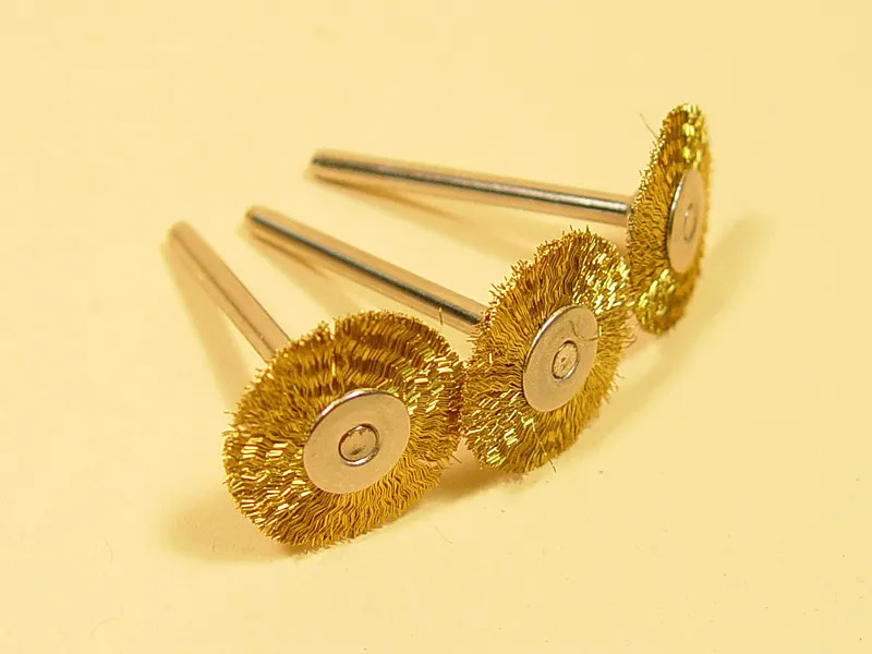 Латунная щетка, 21 мм, 3 шт JAS